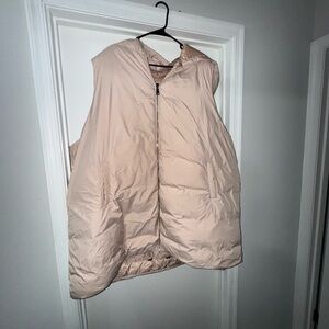 Torrid Light Pink Puffer Vest